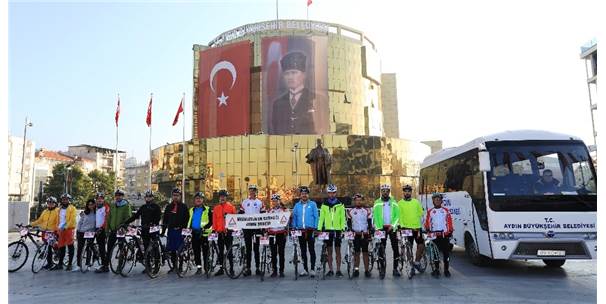 Aydın'dan Anıtkabir'e Pedal Bastılar