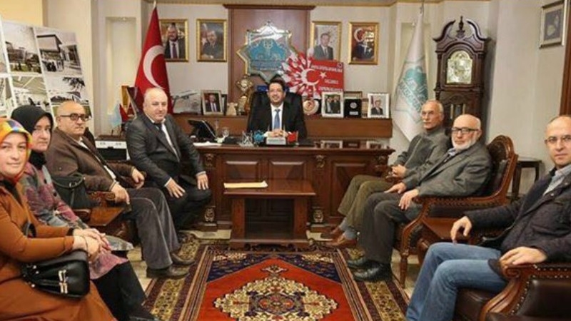 Kırım Derneği Aksaray Şubesi'nden belediye başkanına teşekkür ziyareti